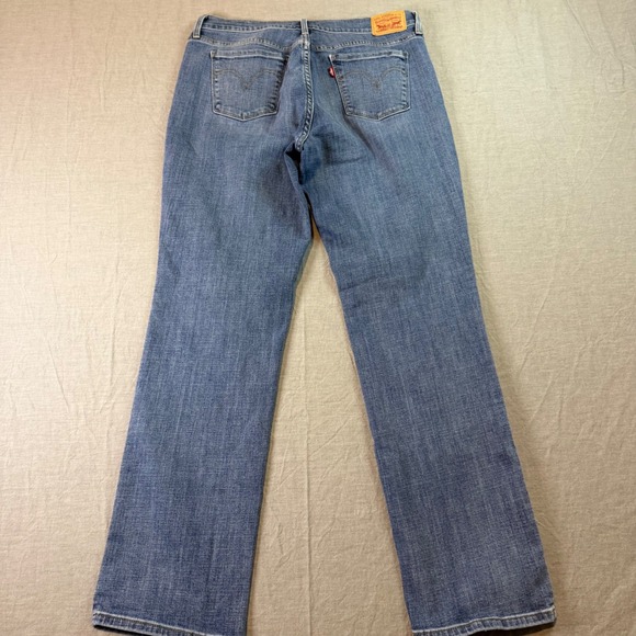 Levi's Jeans 505 Straight Leg Blue Denim Men's Size 31x32 Zip Fly - Picture 10 of 12